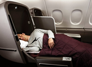 پرواز به qantas-business-class